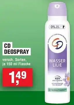 Handelshof Cd deospray Angebot