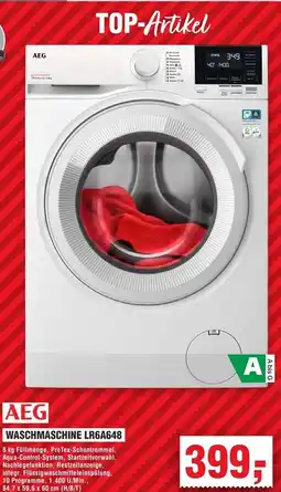 Handelshof AEG WASCHMASCHINE LR6A648 Angebot