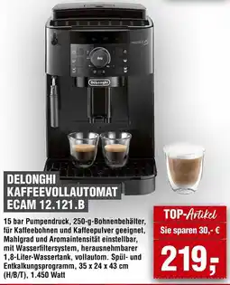 Handelshof Delonghi kaffeevollautomat ECAM 12.121.B Angebot