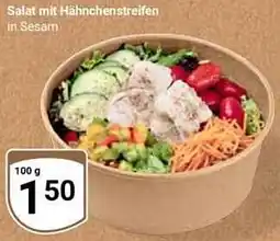 Globus Salat mit Hähnchenstreifen Angebot