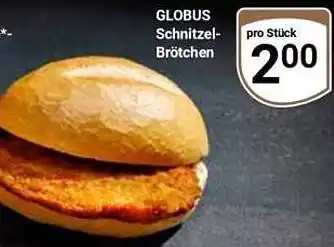 Globus GLOBUS Schnitzel Brötchen Angebot