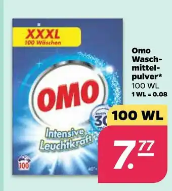 NETTO Omo waschmittelpulver Angebot