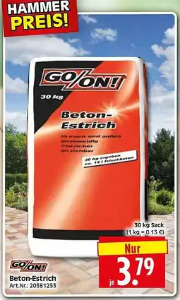 Wreesmann GO/ON! Beton-Estrich Angebot