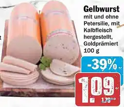 AEZ Gelbwurst Angebot