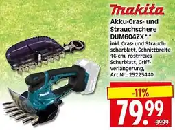 Wreesmann Makita Akku-Gras- und Strauchschere DUM604ZX Angebot