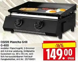 Wreesmann COZZE Plancha Grill G-400 Angebot