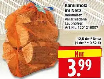 Wreesmann Kaminholz im Netz Angebot