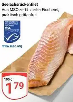 Globus Seelachsrückenfilet Angebot
