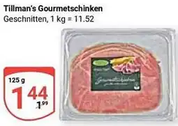 Globus Tillman's Gourmetschinken Angebot