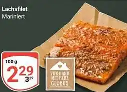 Globus Lachsfilet Mariniert Angebot