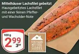 Globus Mittelhäuser Lachsfilet gebeitzt Angebot