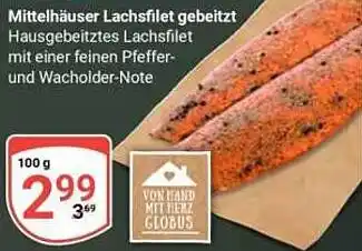 Globus Mittelhäuser Lachsfilet gebeitzt Angebot