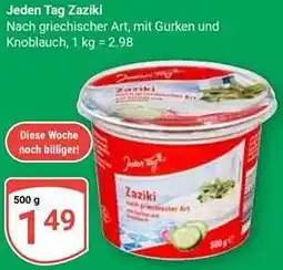 Globus Jeden Tag Zaziki Angebot
