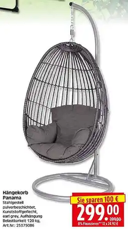 Wreesmann Hängekorb Panama Angebot