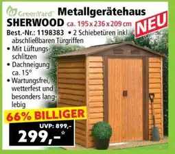 Norma Metallgerätehaus SHERWOOD Angebot