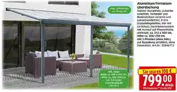 Wreesmann Aluminium-Terrassenüberdachung Angebot