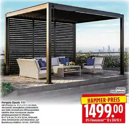 Wreesmann Pergola Classic 111 Angebot