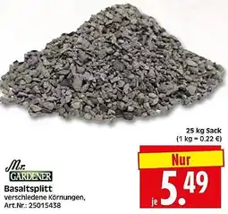 Wreesmann Mr. GARDENER Basaltsplitt Angebot