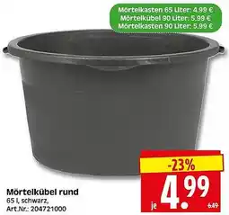 Wreesmann Mörtelkübel rund Angebot