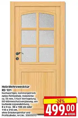 Wreesmann Holz-Mehrzwecktür RD 101 Angebot