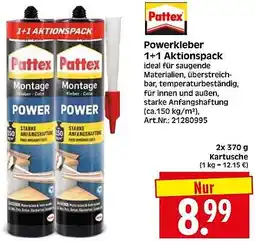 Wreesmann Pattex Powerkleber 1+1 Aktionspack Angebot