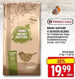 Wreesmann Versele-laga menu nature 4 season blend Angebot