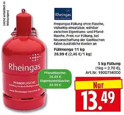 Wreesmann Rheingas Angebot