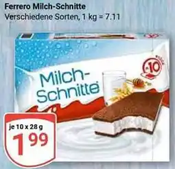 Globus Ferrero Milch-Schnitte Angebot