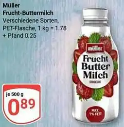 Globus Müller Frucht-Buttermilch Angebot