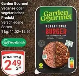 Globus Garden Gourmet Veganes oder vegetarisches Produkt Angebot
