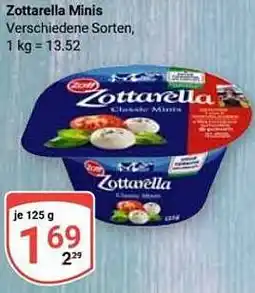 Globus Zottarella Minis Angebot