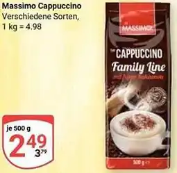 Globus Massimo Cappuccino Angebot