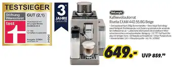 MEDIMAX DeLonghi Kaffeevollautomat Rivelia EXAM 440.55.BG Beige Angebot
