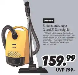 MEDIMAX Miele Bodenstaubsauger Guard S1 Sunsetgelb Angebot