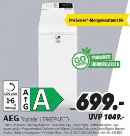 MEDIMAX AEG Toplader LTR6EP4ECO Angebot