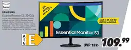 MEDIMAX SAMSUNG Essential Monitor S3 (S36GD) Angebot