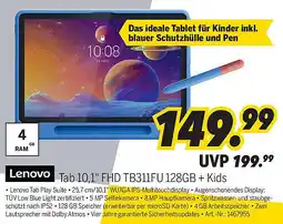 MEDIMAX Lenovo Tab 10,1" FHD TB311FU 128GB + Kids Angebot