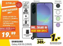 MEDIMAX SAMSUNG Galaxy A36 5G (128GB) Angebot