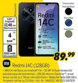 MEDIMAX Redmi 14C (128GB) Angebot