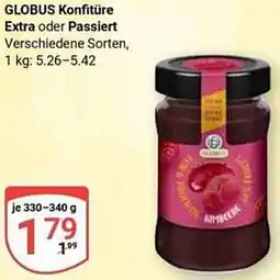 Globus GLOBUS Konfitüre Extra oder Passiert Angebot