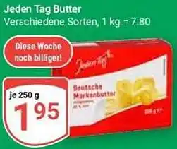 Globus Jeden Tag Butter Angebot