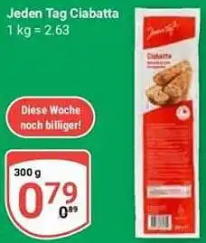 Globus Jeden Tag Ciabatta Angebot