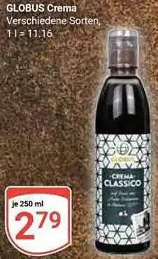 Globus GLOBUS Crema Angebot