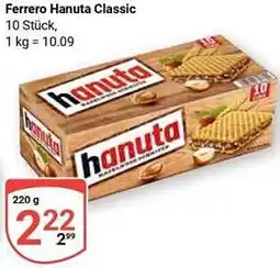 Globus Ferrero Hanuta Classic Angebot