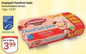 Globus Saupiquet Thunfisch-Salat Angebot