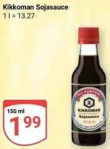 Globus Kikkoman Sojasauce Angebot