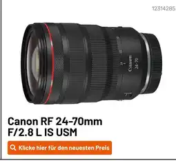 Kamera Express Canon rf 24-70mm f/2.8 l is usm Angebot