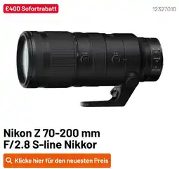 Kamera Express Nikon z 70-200 mm f/2.8 s-line nikkor Angebot