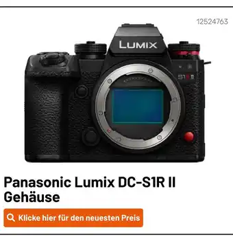 Kamera Express Panasonic lumix dc-s1r ii Angebot