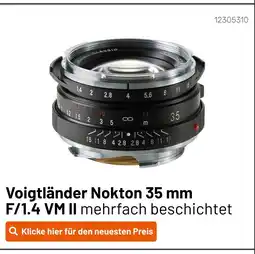 Kamera Express Voigtländer nokton 35 mm f/1.4 vm ii Angebot
